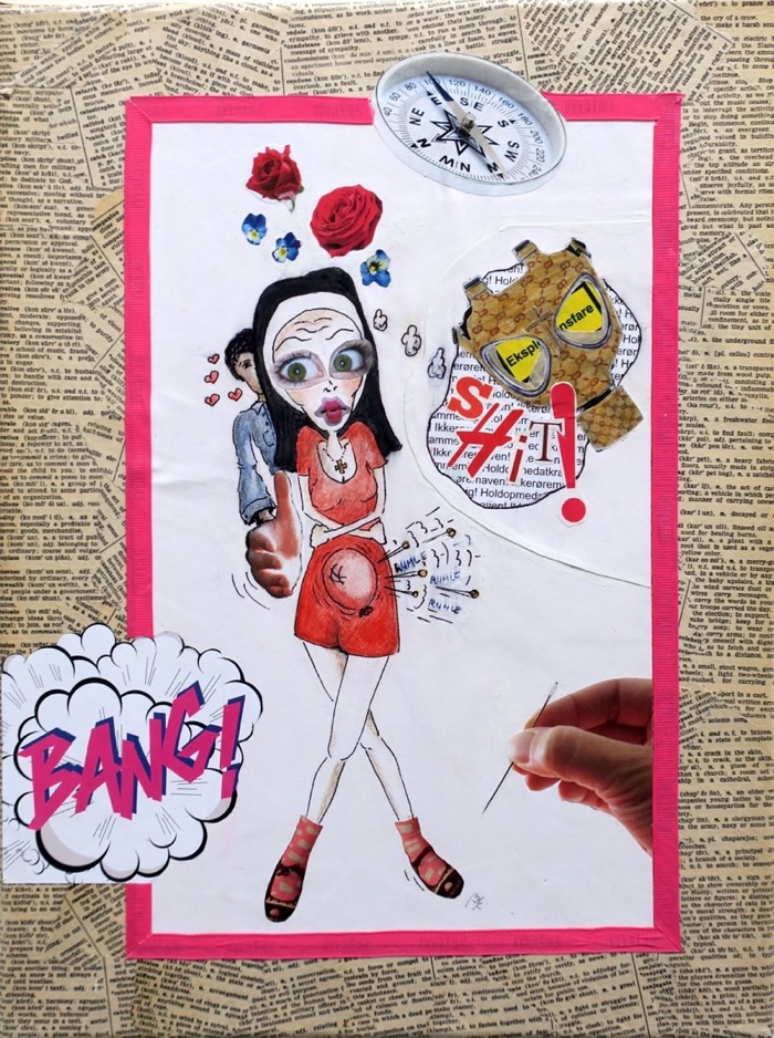 Indeklemt