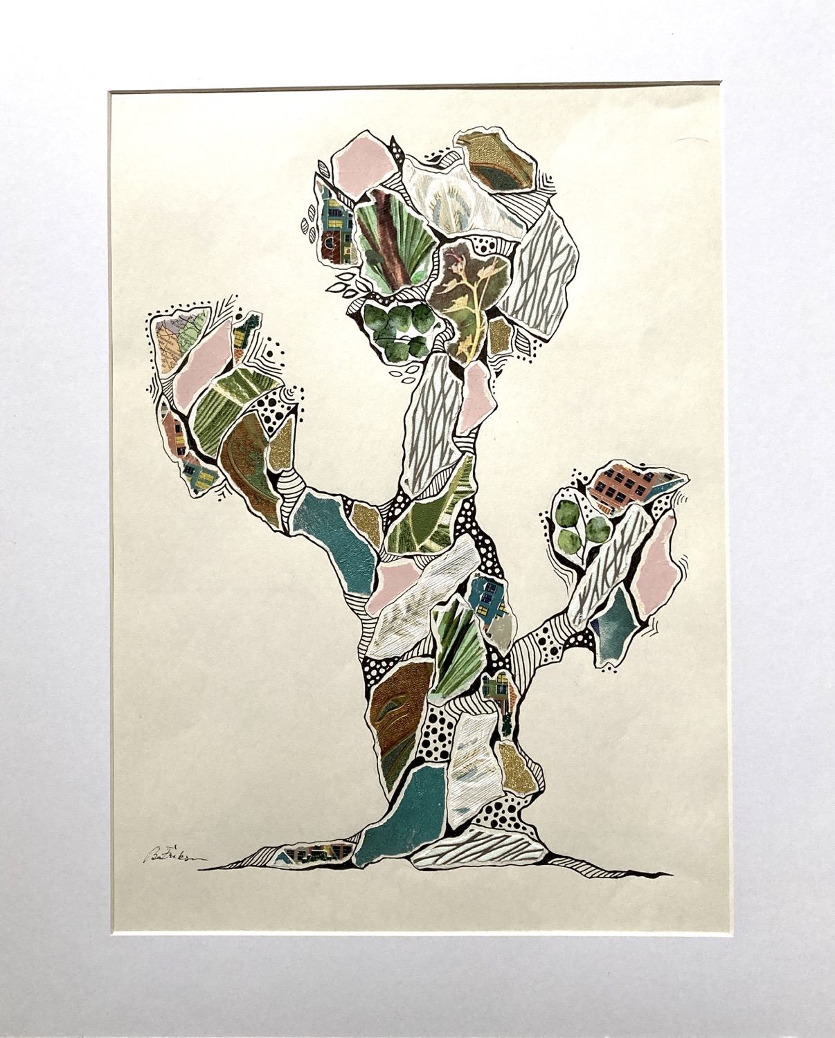 ke collagebilleder. Collage billeder.  Collage kunst af Birgitte Eriksson.