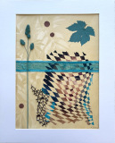 Billedkunst. Collage på papir. Unikke collagebilleder. Collage billeder.  Collage kunst af Birgitte Eriksson.