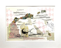 ke collagebilleder. Collage billeder.  Collage kunst af Birgitte Eriksson.