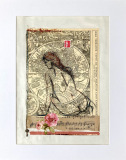 Billedkunst. Collage på papir. Unikke collagebilleder. Collage billeder.  Collage kunst af Birgitte Eriksson.