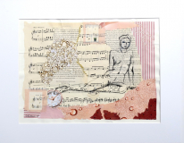 Billedkunst. Collage på papir. Unikke collagebilleder. Collage billeder.  Collage kunst af Birgitte Eriksson.